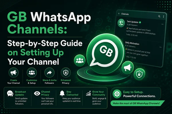 GB WhatsApp Channels: Step-by-Step Guide on Setting Up Your Channel
